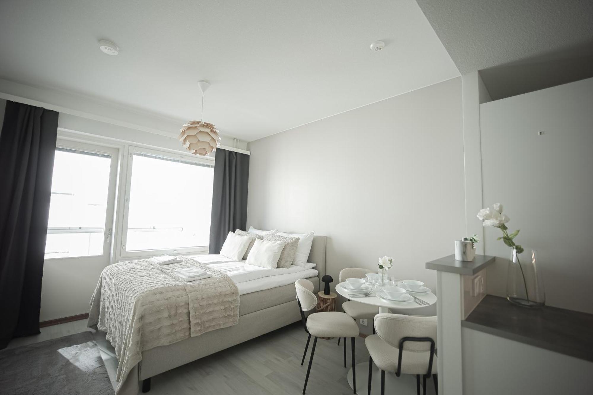 Aurora Apartments By Booklapland Rovaniemi Eksteriør billede